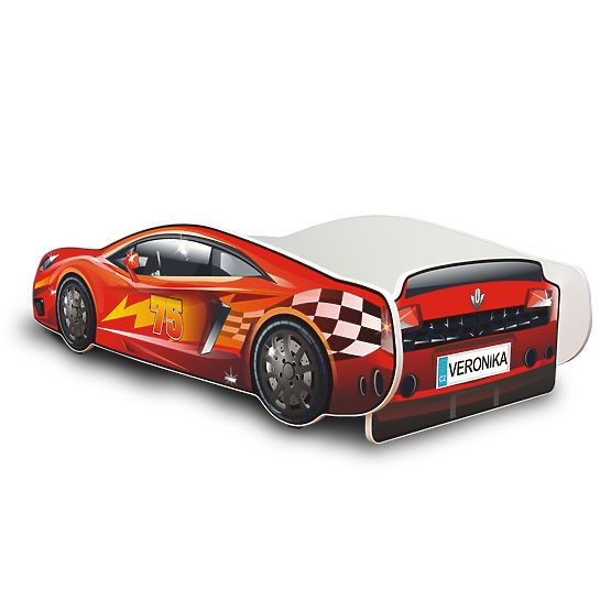 Gyerekágy - versenyautó