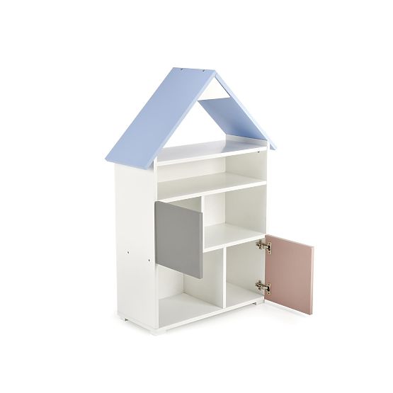 Gyerekpolc Fati háza formájú