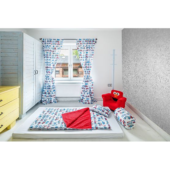 Gyerekszoba függöny - autók 71