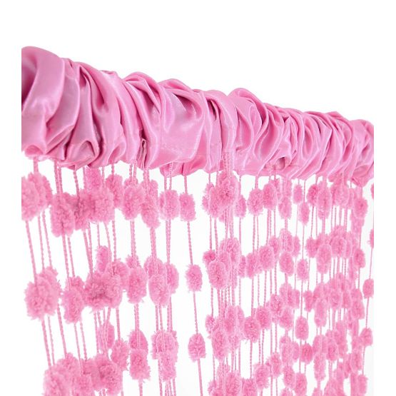 Gyerekszoba függöny Baby Ball - pink