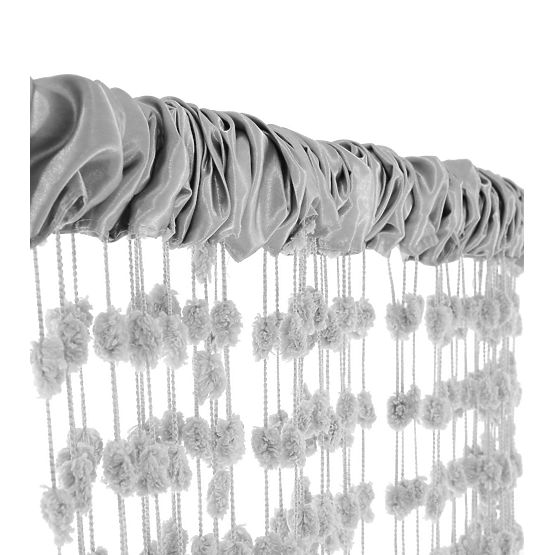 Gyerekszoba függöny Baby Ball - silver