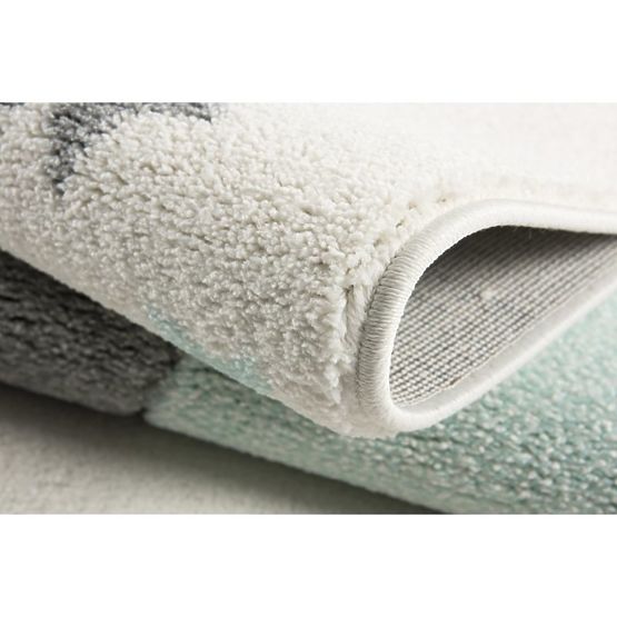 Gyerekszoba szőnyeg - hegység - menta