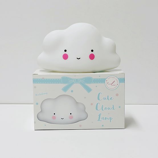 Gyermek LED lámpa - felhő - különböző színek
