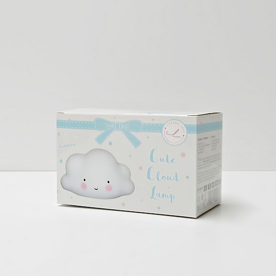 Gyermek LED lámpa - felhő - különböző színek