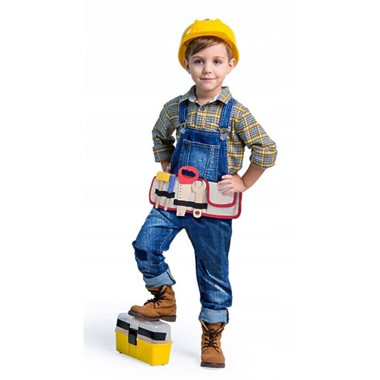 Gyermek öv fa szerszámokkal