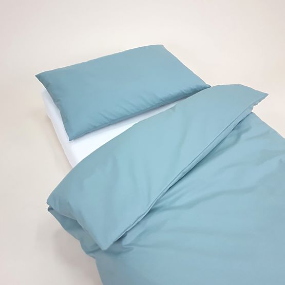 Gyermek pamut ágynemű 120x90 cm – zöld