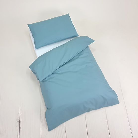 Gyermek pamut ágynemű 120x90 cm – zöld