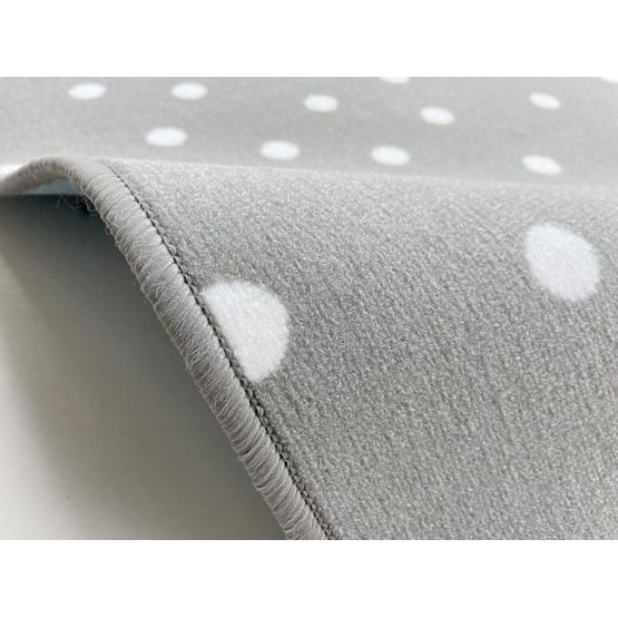 Gyermek szőnyeg Dots - szürke