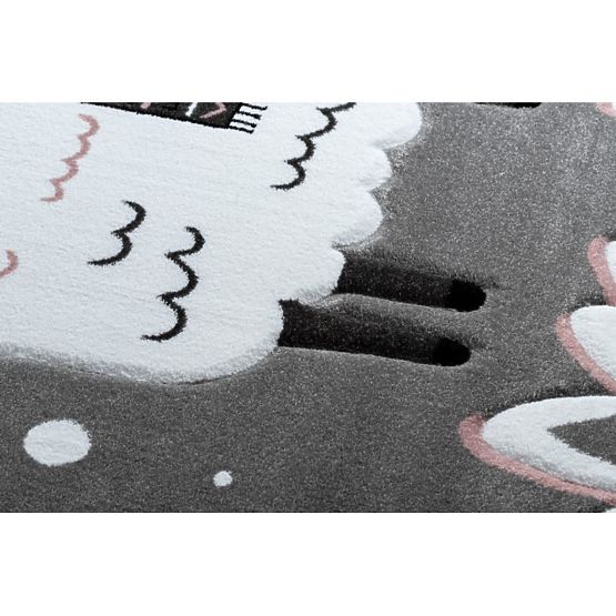 Gyermek szőnyeg PETIT - Láma - szürke