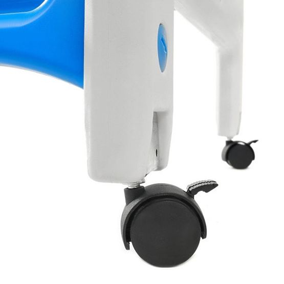 Gyermekek étkező kis szék Kinder - kék