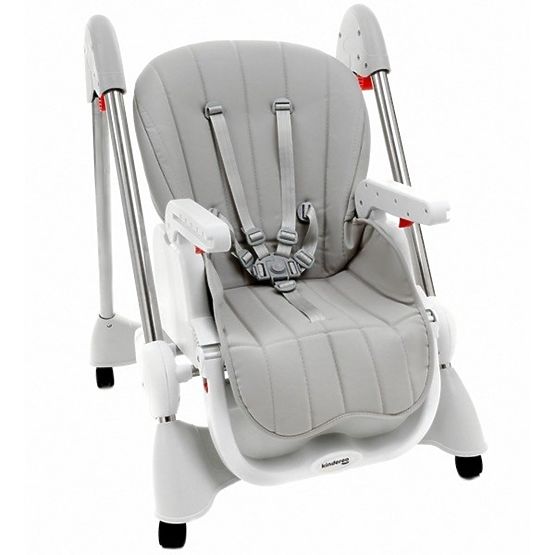 Gyermekek étkező kis szék Luxa - szürke