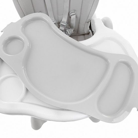 Gyermekek étkező kis szék Luxa - szürke