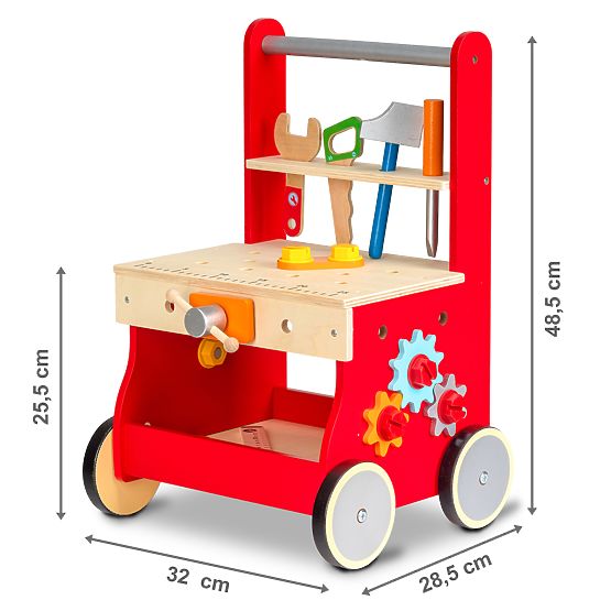 Gyermekek fa műhelyek  görgők