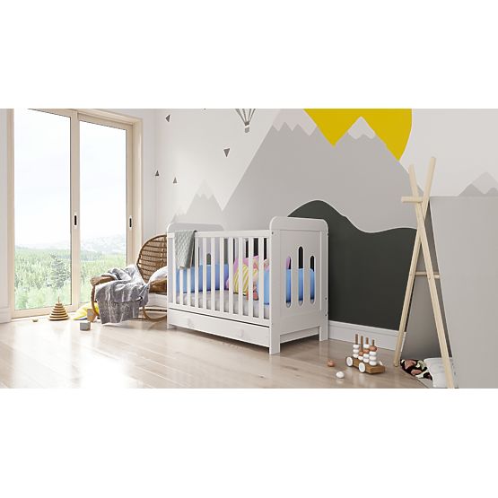 Gyerekágy Zuza 140x70 cm leesésgátlóval