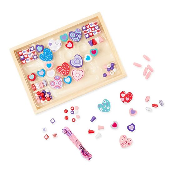 Gyöngykészlet Szívecskék - MelissaandDoug
