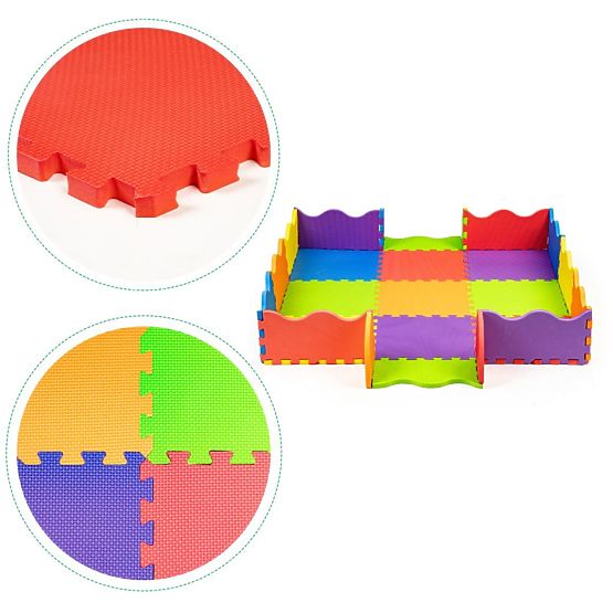 Hab betét - színes puzzle