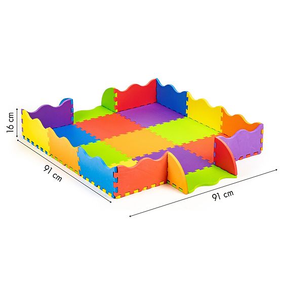 Hab betét - színes puzzle