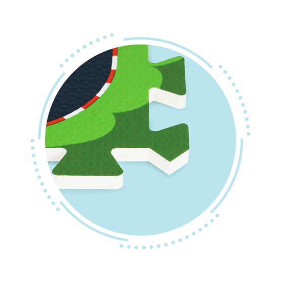 Habpárna gyerekeknek puzzle város utcák utak IPLAY