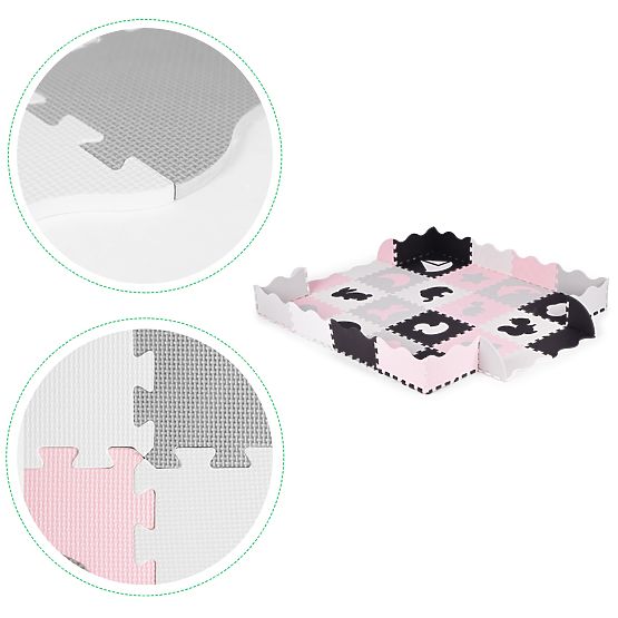 Habpárna kerítéssel puzzle száraz medence 36 elem ECOTOYS