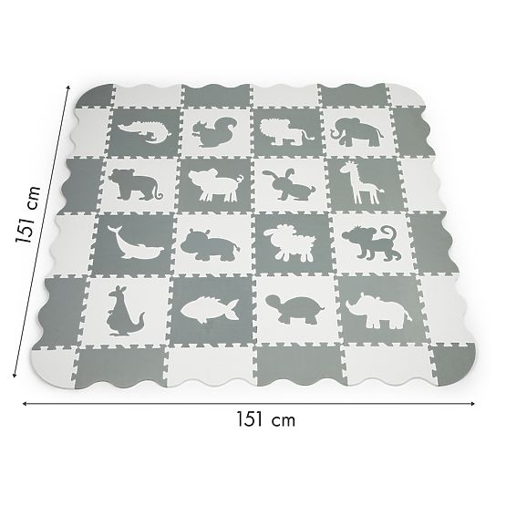 Habszivacs - szürke-fehér puzzle