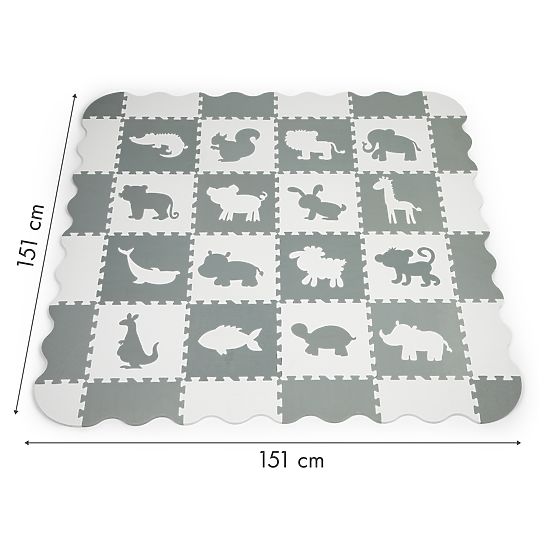 Habszivacs - szürke-fehér puzzle