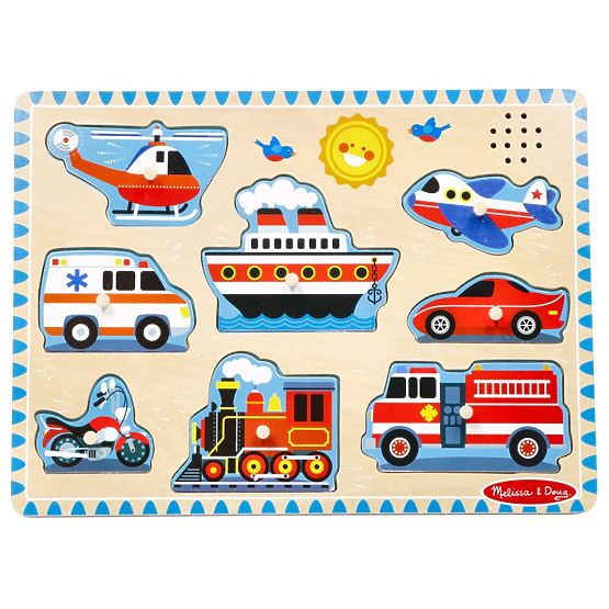 Hangos kirakó - Járművek - zenei puzzle
