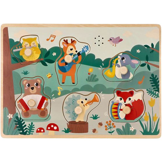 Hangos puzzle hangszerek