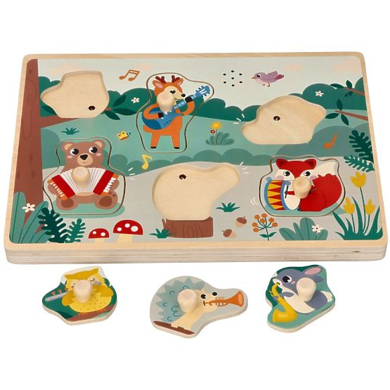 Hangos puzzle hangszerek