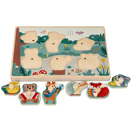 Hangos puzzle hangszerek