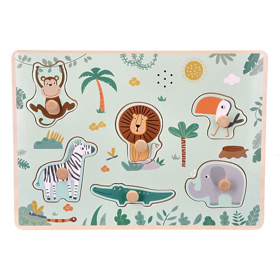 Hangos puzzle - szafari