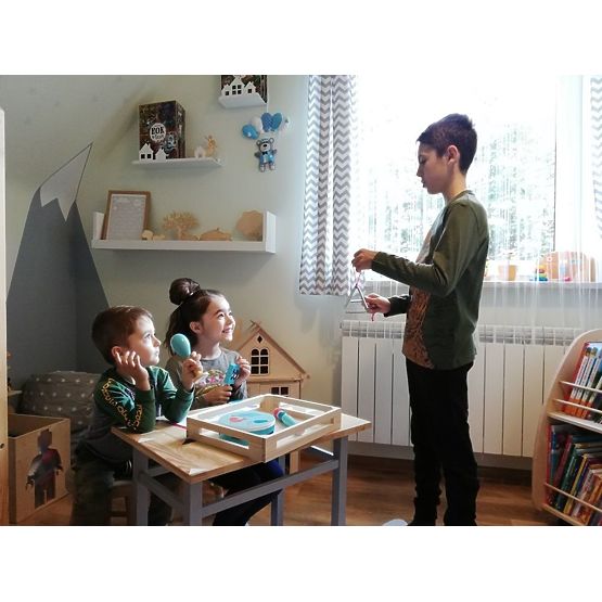 Hangszerkészlet egy mókus