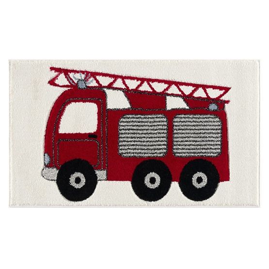 Happy Rugs gyermek szőnyeg - tűzoltókocsi