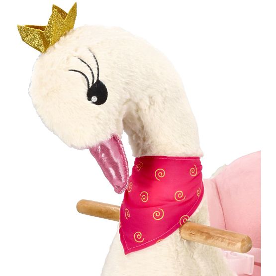 Hintaló Hattyúkirálynő kerekekkel