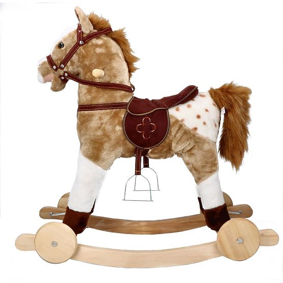 Hintaló Mustang kerekekkel