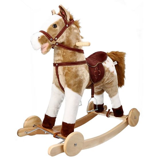 Hintaló Mustang kerekekkel