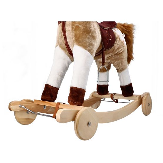 Hintaló Mustang kerekekkel