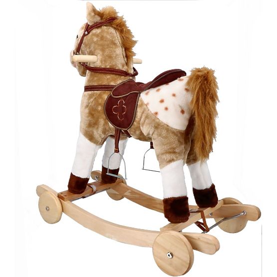 Hintaló Mustang kerekekkel