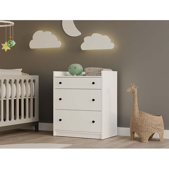 HOUSTON FEHÉR KOMÓD