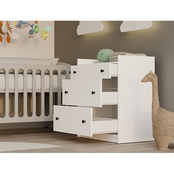 HOUSTON FEHÉR KOMÓD