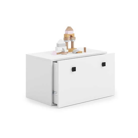 Inga játéktároló láda - fekete fogantyú