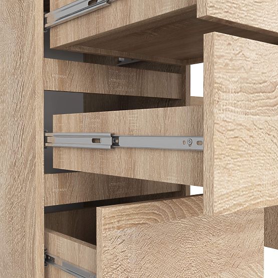 ÍRÓASZTAL A-11 CLP 6SZ PK SONOMA