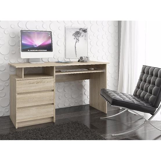 ÍRÓASZTAL CLP 135cm PK SONOMA