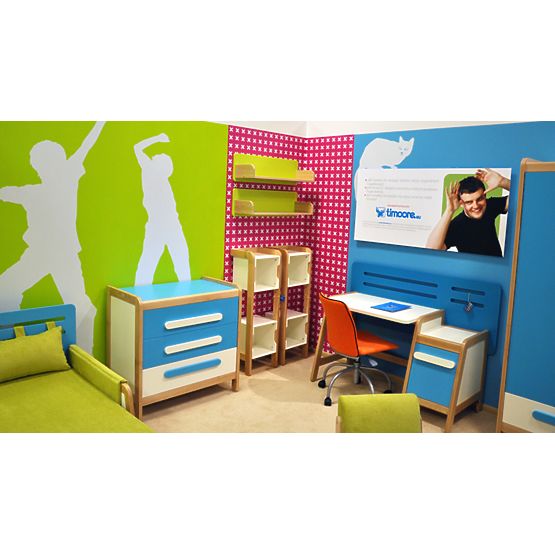 Íróasztal és szekrény - Simple