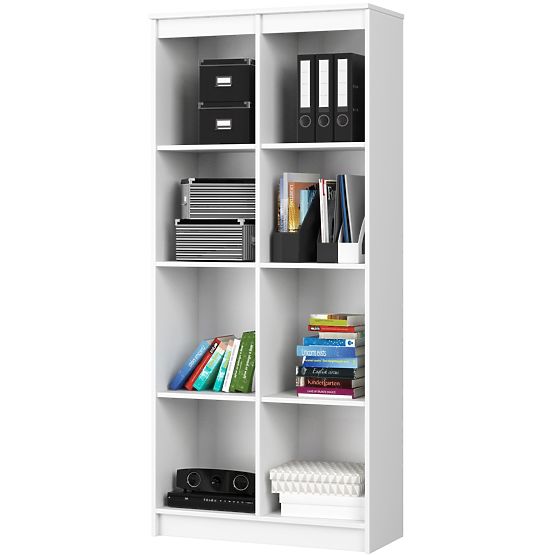 IRODAI POLC R 80 cm CLP 8 POLC FEHÉR