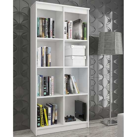 IRODAI POLC R 80 cm CLP 8 POLC FEHÉR
