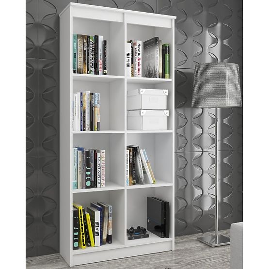 IRODAI POLC R 80 cm CLP 8 POLC FEHÉR