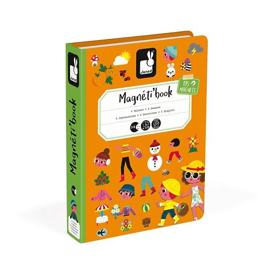 Janod Magnetibook évszakok