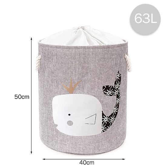 XL Játéktároló Kosár - Bálna
