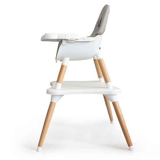 Étkező szék SKANDI 2in1 - szürke