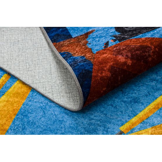 JUNIOR 51827.803 mosókendő Teherautó, markoló gyerekeknek csúszásmentes - kék